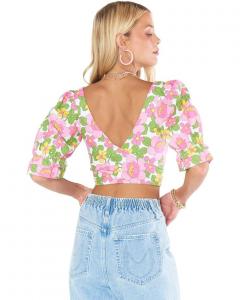 Топ Show Me Your Mumu Fiona Top, цвет Fresh Floral