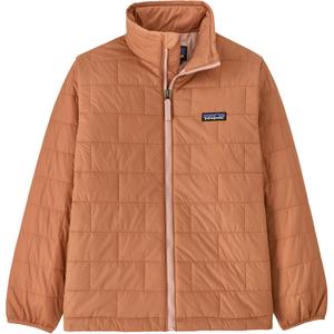 Детская куртка Nano Puff Patagonia, розовый/terra розовый
