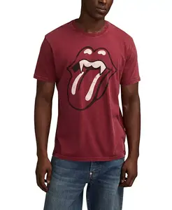 Мужская толстовка Rolling Stones Fangs Lucky Brand, красный