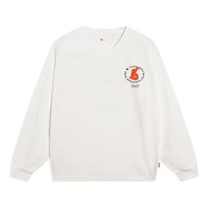 Толстовка с капюшоном из Китая с графическим принтом Li-Ning, бежевый