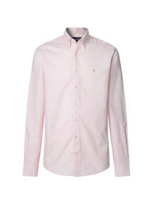 Рубашка на пуговицах классического кроя Hackett London Ess, Rose