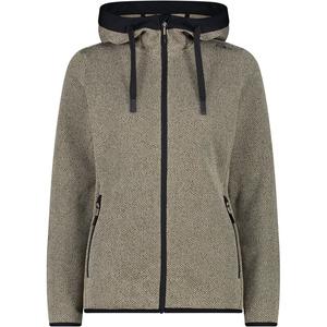 Толстовка с капюшоном женская куртка с фиксированным капюшоном Cmp, цвет sabbia