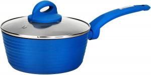 Сотейник NutriChef с крышкой и антипригарным покрытием 1,4 л, синий