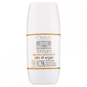 Эко-увлажняющий шариковый дезодорант с аргановым маслом, 50 мл — для мужчин и женщин — дерматологически протестировано, Omia