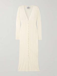 Кардиган ажурной вязки Guayabera Donde Esteban, бежевый