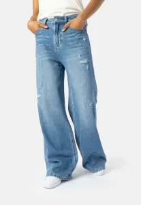 Расклешенные джинсы kalea Elias Rumelis, Iron Blue