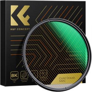 Фильтр K&F Concept Nano-Xcel Gold Streak Effect Filter (72mm) KF01.2109