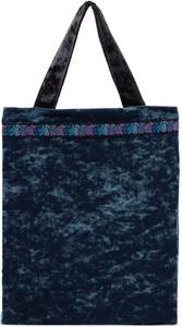 SSENSE Эксклюзивная детская синяя сумка-тоут на Хэллоуин ANNA SUI MINI