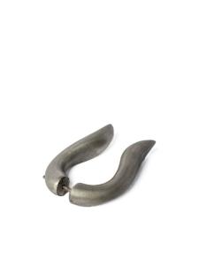 Матовая серьга Hathor Parts of Four, серебряный