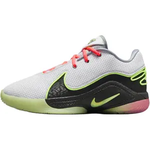 LeBron 22 Противоскользящие Износостойкие Низкие Детские Баскетбольные Кроссовки Белый Черный Зеленый Kids' Nike