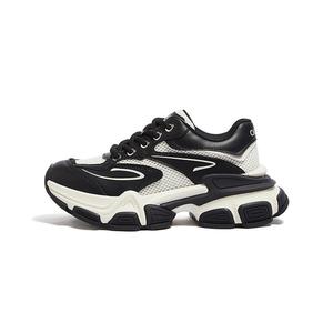 Кроссовки CAMEL Chunky Sneakers Women's Low-top, черный/бежевый