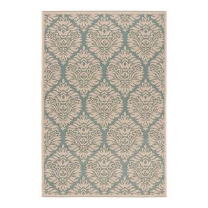 Коврик для дома и улицы Beach House Julia Safavieh, синий, 199x199 см