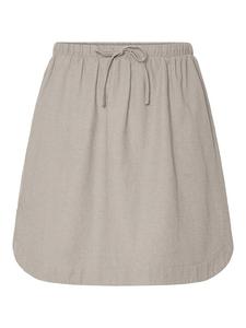 Мини-юбка Pieces, серый