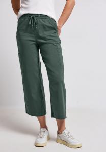 Брюки Street One Trousers, Grün/Mottled Green