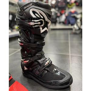 ALPINESTARS PROTECTS Xingt7 внедорожные мотоциклетные ботинки, гоночные туфли, трейловые и раллийные ботинки, мотоциклетные ботинки для мужчин, черные 2012025-10, размер 40.5