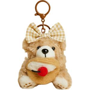 Плюшевый кулон в виде мишки-печенья высотой 12,5 см ROUERXIONG