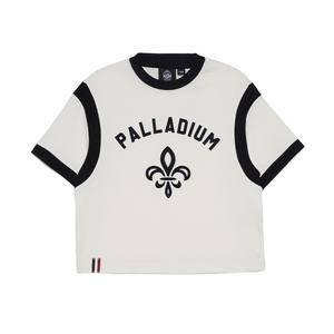 Футболка с втачным рукавом Palladium, свинцово-черный