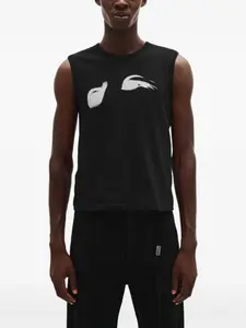 Топ с графичным принтом Ann Demeulemeester