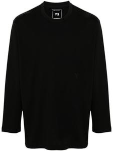 Y-3 футболка с логотипом, черный