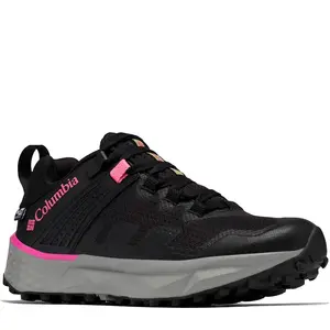 Женские туристические кроссовки Columbia Facet 75 Outdry комбинированные, черно-розовый
