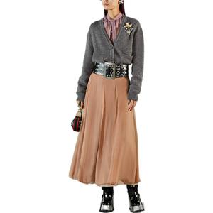 Свитер женский Gucci кашемировый, серый