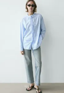 Полосатая рубашка Massimo Dutti, Blue