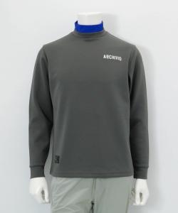 Пуловер с вышитым логотипом на спине и защитой от УФ-излучения