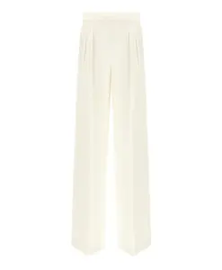 Широкие брюки из крепа Twinset, белый