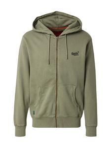 Толстовка с капюшоном на молнии Superdry Essential, хаки
