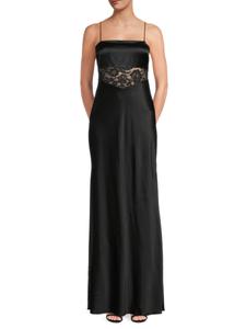 Атласное платье Zelda Cami NYC, черный