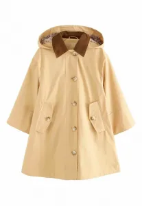 Короткое пальто-пыльник стандартного кроя Next, Stone