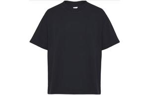 Рубашка с круглым вырезом и короткими рукавами Bottega Veneta, черный