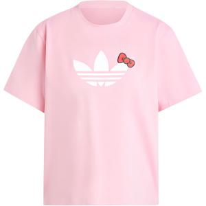 Футболка X Hello Kitty Trefoil Square Corner розовая Adidas Originals