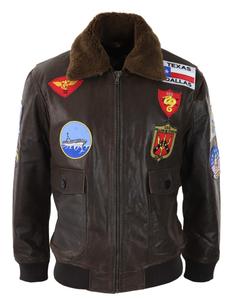 Куртка Maverick Pilot Bomber TruClothing, коричневый