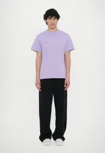 Спортивные брюки средней плотности прямого кроя, унисекс. Pangaia, Black