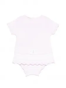 Комплект шорт с фигурной отделкой Paz Rodriguez, розовый