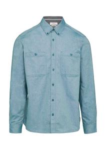 Рубашка на пуговицах классического кроя s.Oliver, светло-синий