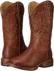 Ковбойские сапоги Texson Faux Leather Roper, коричневый