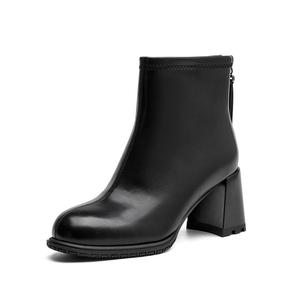 AOKANG Ботильоны женские 7,3 см, черные