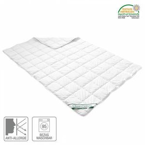 Стеганая кровать clean cotton светлая Badenia, белый