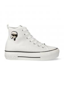 Кроссовки с нашивкой-логотипом Карла Лагерфельда Karl Lagerfeld, белый