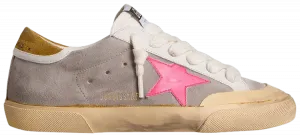Женские замшевые кроссовки Golden Goose Superstar
