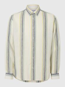 Рубашка на пуговицах классического кроя SELECTED, Wool White