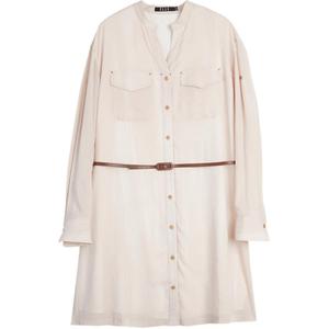 Платье с длинным рукавом Women's ELLE, розовый