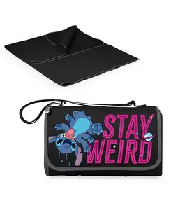 Плед-Сумка Oniva Lilo and Stitch для пикника на открытом воздухе Disney, black