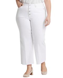 Укороченные джинсы NYDJ Teresa Optic White Ankle