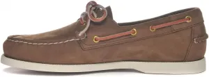 Мокасины Sebago Portland Nubuck - ручная работа, с кожаной подкладкой, с резиновой подошвой с протектором, не оставляющей следов и не скользящей, коричневый