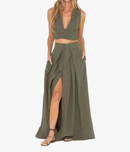 Юбка Greer в оливковом цвете JBQ