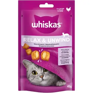 Лакомства для кошек с курицей в хрустящей оболочке Whiskas, 45 г