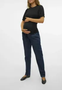Джинсы-Сигареты Mamalicious, Dark Blue Denim